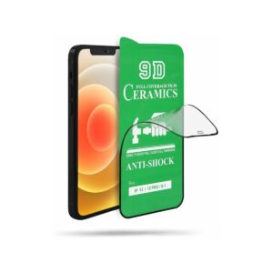 Szkło hartowane 9D CERAMIC do Huawei P40 LITE E Full Glue czarny