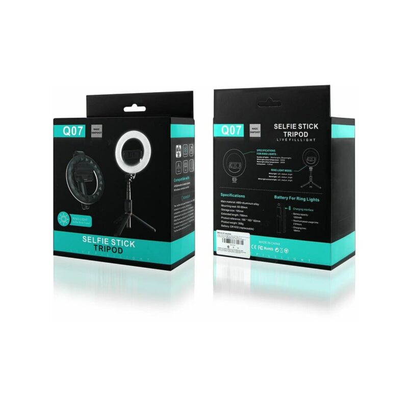Selfie Stick Q07 czarny