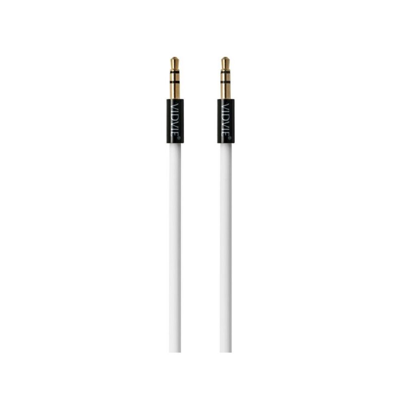 Kabel VIDVIE AL1105 AUX 1.5m biały