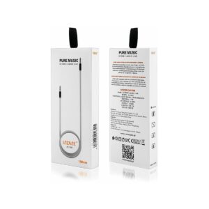 Kabel VIDVIE AL1105 AUX 1.5m biały