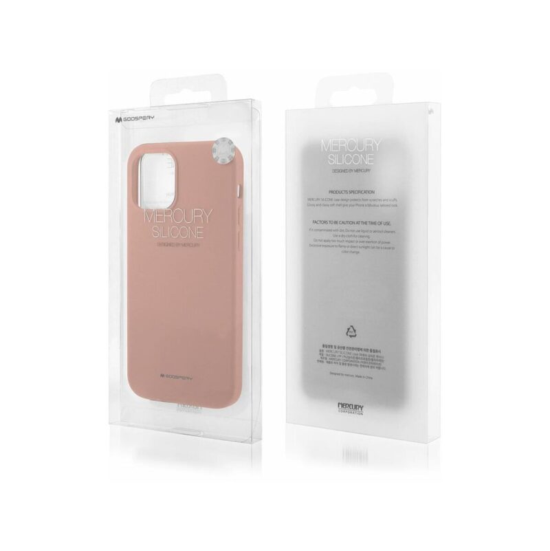 Etui MERCURY Silicone do Samsung S20 ULTRA różowo piaskowy