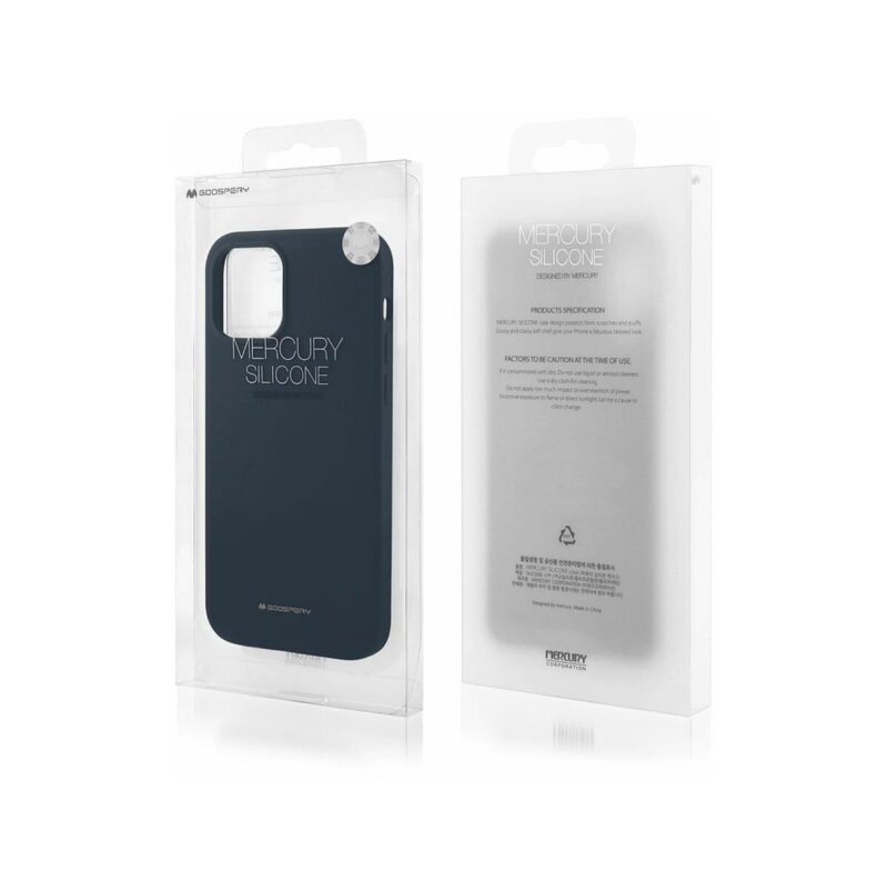 Etui MERCURY Silicone do Samsung S20+ granatowy