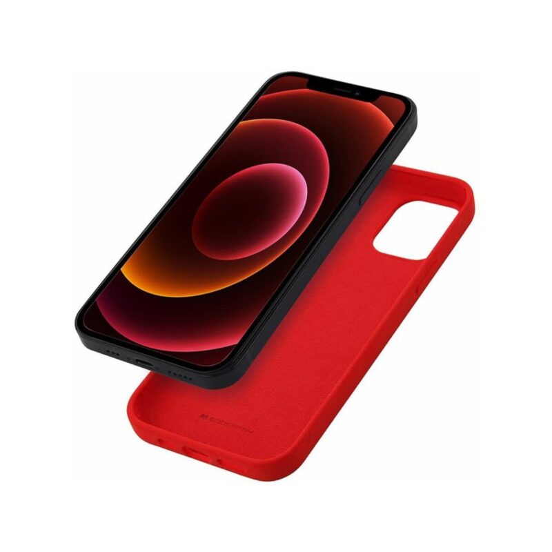 Etui MERCURY Silicone do Samsung A71 5G czerwony