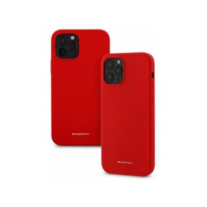 Etui MERCURY Silicone do Samsung A71 5G czerwony