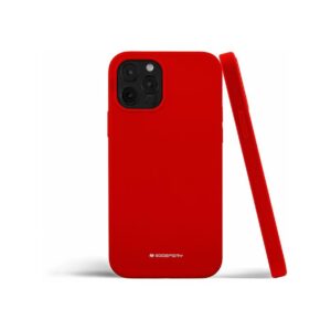 Etui MERCURY Silicone do Samsung A71 5G czerwony