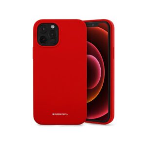 Etui MERCURY Silicone do Samsung A71 5G czerwony