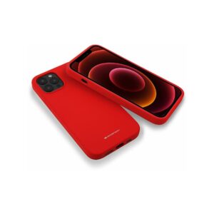 Etui MERCURY Silicone do Samsung A71 5G czerwony