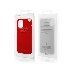 Etui MERCURY Silicone do Samsung A71 5G czerwony