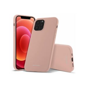 Etui MERCURY Silicone do Samsung A71 5G różowo piaskowy