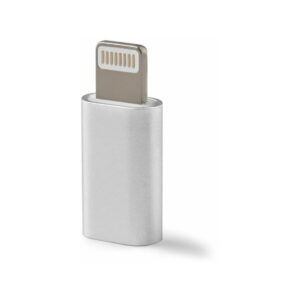 Adapter REVERSE Micro/iPhone srebrny