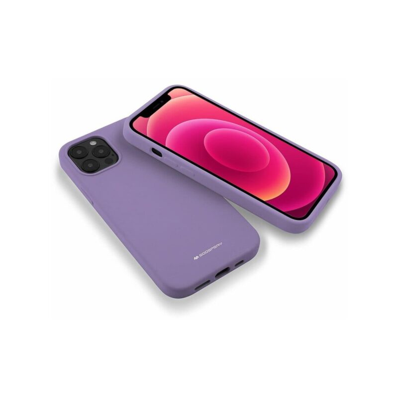 Etui MERCURY Silicone do Samsung A71 5G fioletowy