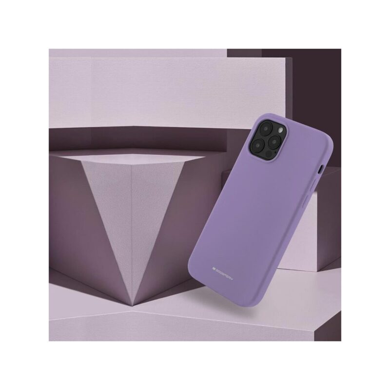 Etui MERCURY Silicone do Samsung A71 5G fioletowy