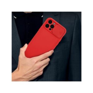 Etui CAMERA PROTECT do Samsung S22 czerwony