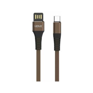 Kabel VIDVIE CB439 USB/Micro 2.4A, 1m brąz