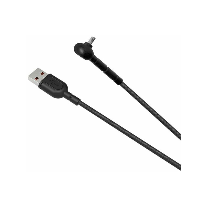 Kabel VIDVIE CB451 USB/Micro 2.4A, 1.2m czarny