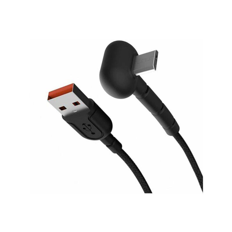 Kabel VIDVIE CB451 USB/Micro 2.4A, 1.2m czarny