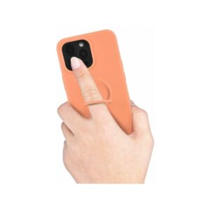 Etui FINGER RING do Apple iPhone 13 PRO pomarańczowy