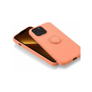 Etui FINGER RING do Apple iPhone 13 PRO pomarańczowy