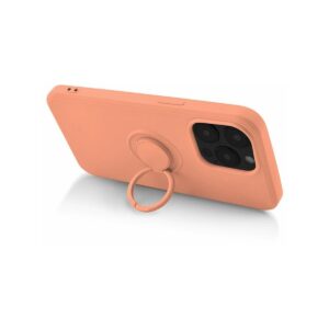 Etui FINGER RING do Apple iPhone 13 PRO pomarańczowy