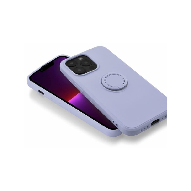 Etui FINGER RING do Apple iPhone 13 PRO fioletowy