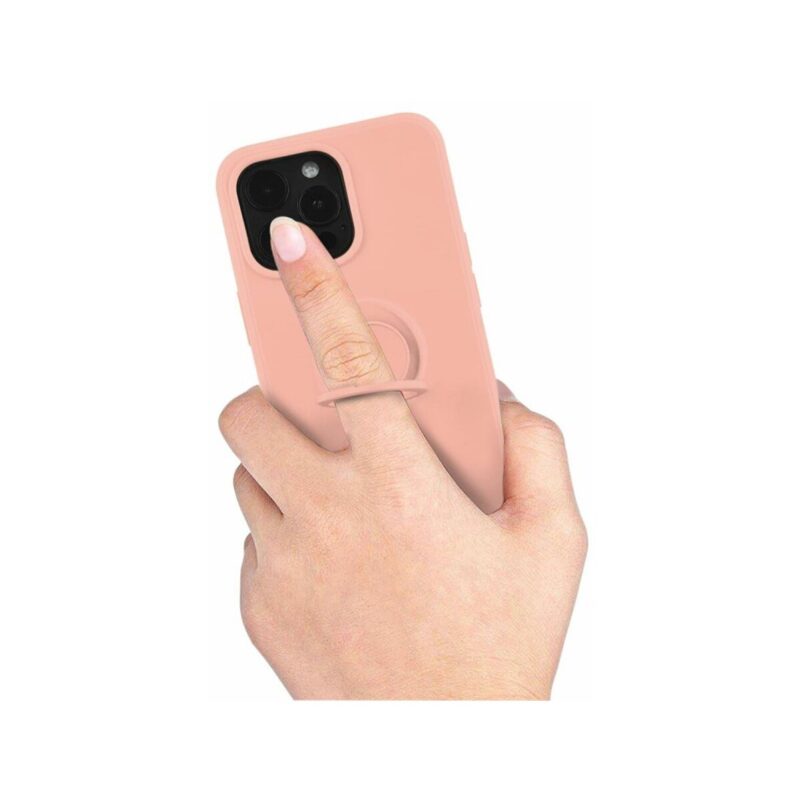 Etui FINGER RING do Apple iPhone 13 PRO różowy