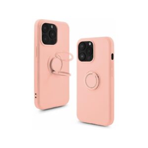 Etui FINGER RING do Apple iPhone 13 PRO różowy
