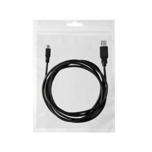 Kabel REVERSE USB/Mini 2A, 2m czarny BAG