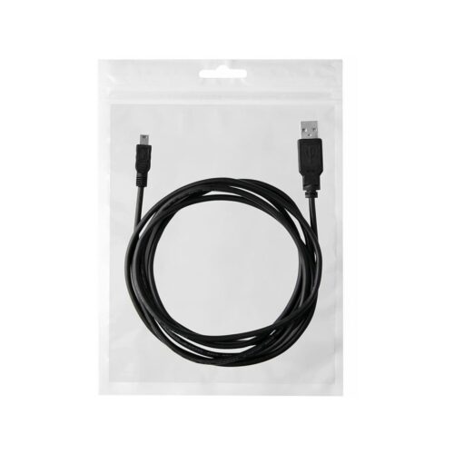Kabel REVERSE USB/Mini 2A, 2m czarny BAG