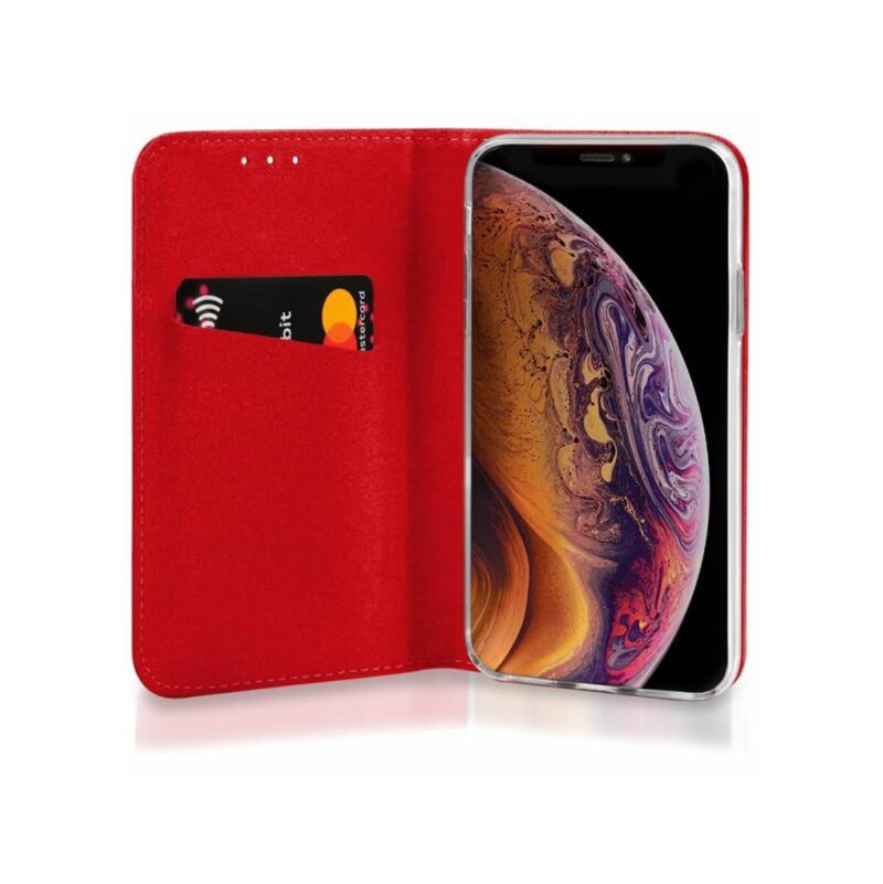 Kabura MAGNET BOOK do Xiaomi POCO X4 PRO 5G czerwony