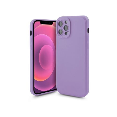 Etui MAGIC EYES do Apple iPhone 12 PRO fioletowy