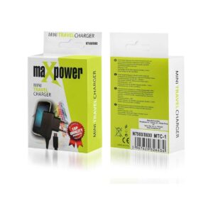 Ładowarka sieciowa MAXPOWER MTC-1 Micro 0.5A czarny