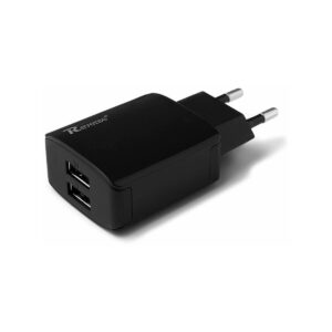 Ładowarka sieciowa REVERSE U21 2xUSB + kabel Micro 2.1A czarny