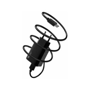 Ładowarka sieciowa REVERSE U21 2xUSB + kabel Micro 2.1A czarny