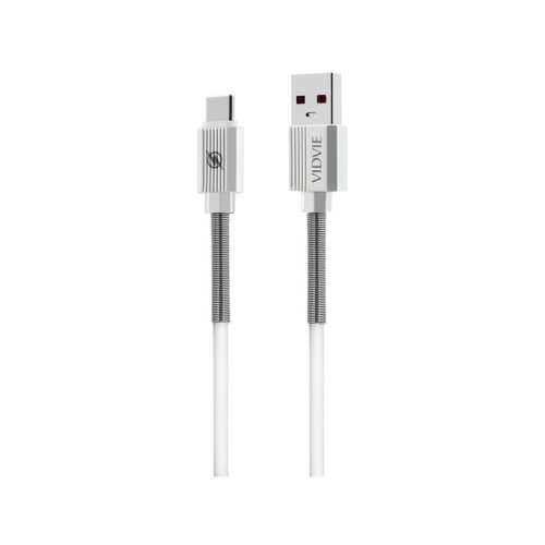 Kabel VIDVIE C510 USB/Type C 3,1A, 1m biały