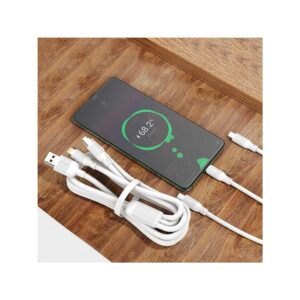 Kabel FONENG X80 USB/Micro + Type C + iPhone 100W, 1m biały