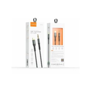 Kabel VIDVIE AL1112 Jack 3.5mm/iPhone 1.8m czarny