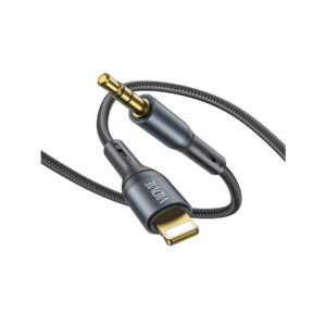 Kabel VIDVIE AL1112 Jack 3.5mm/iPhone 1.8m czarny