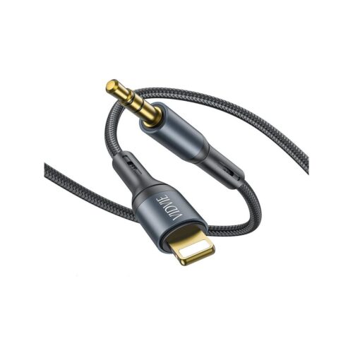 Kabel VIDVIE AL1112 Jack 3.5mm/iPhone 1.8m czarny