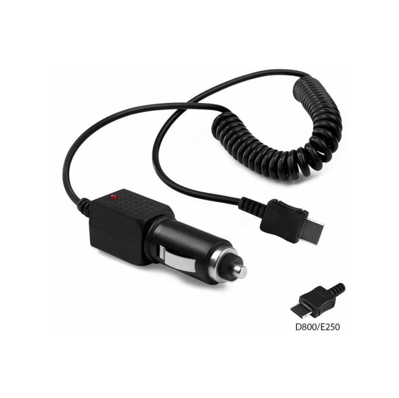 Ładowarka samochodowa do Samsung D800/E250 0.5A czarny