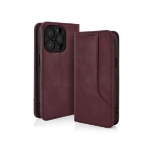 Kabura PRIME BOOK do Apple iPhone 14 PRO bordo