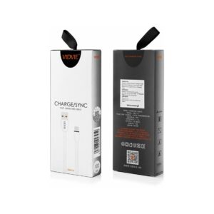 Kabel VIDVIE CB411 USB/Micro 2.1A, 1m biały