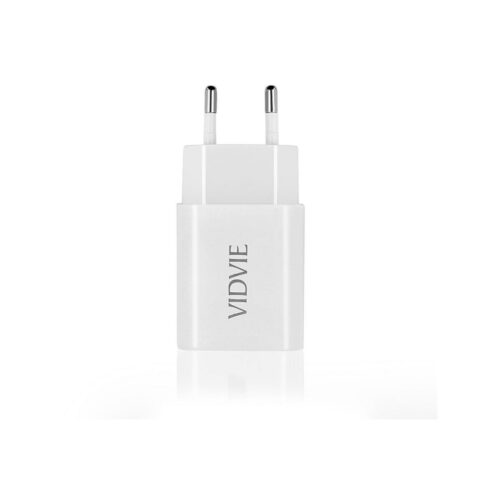 Ładowarka sieciowa VIDVIE PLE250 2xUSB 2.4A biały