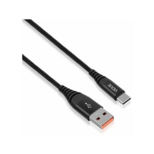184108-large-default-kabel-vidvie-cb491-nylon-usb-type-c-24a-2m-czarny Kabel VIDVIE CB491 NYLON USB/Type C 2.4A, 2m czarny