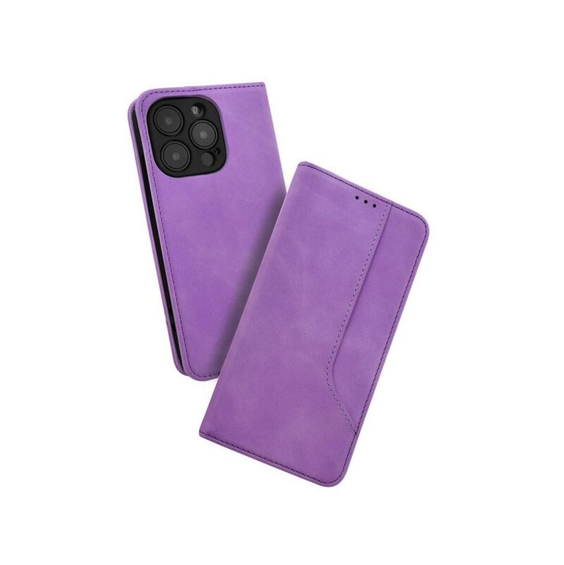 Kabura PRIME BOOK do Samsung A54 5G fioletowy