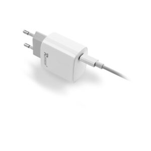 Ładowarka sieciowa REVERSE U58 1xType C + kabel Type C/Type C 3A, 20W, Power Delivery biały