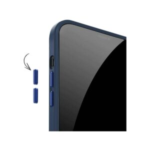 Etui MAGMAT MAGSAFE do Apple iPhone 12 PRO MAX granatowy