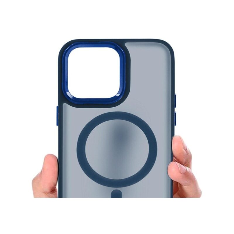 Etui MAGMAT MAGSAFE do Apple iPhone 13 PRO MAX granatowy