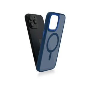 Etui MAGMAT MAGSAFE do Apple iPhone 14+ granatowy
