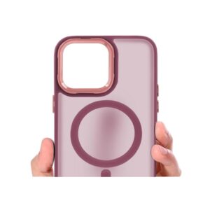 Etui MAGMAT MAGSAFE do Apple iPhone 13 PRO MAX bordo