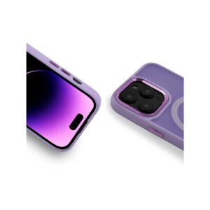 Etui MAGMAT MAGSAFE do Apple iPhone 13/iPhone 14 fioletowy